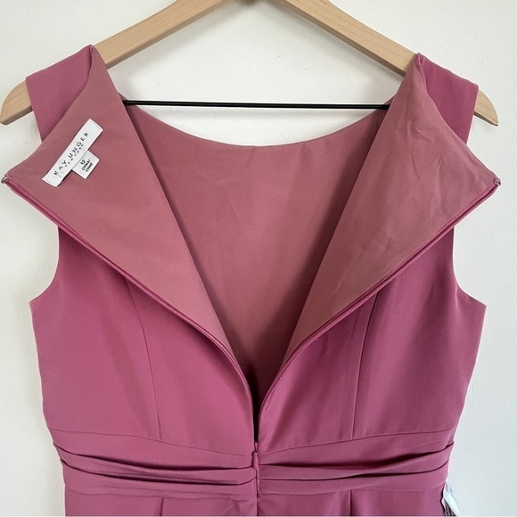 Kay Unger Blush Sleeveless Gown - Picture 9 of 11